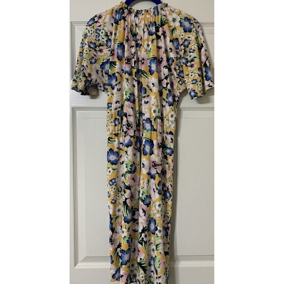 Maggy London Floral Print Dress Size 2 Elastic At The Waist. - Picture 5 of 5